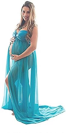 2017 Maternity Props for Photography Maxi Photo Shoot Pregnant Dress Gown