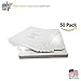 IDEALSEAL Pinwheel Postage Meter Tapes 5x5 Compatible with PB, Neopost, Hasler, and Francotyp Postalia. 200 Total Labels. 4 Labels Per Sheet/50 Sheets Per Box