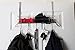SLH Over The Door Hooks with Shelf, Chrome Finish