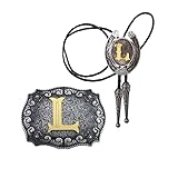 HUABOLA CALYN 2 Pieces Western Cowboy Belt Buckle