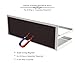 Hoopoton Magnetic Spice Rack Single Tier Refrigerator spice organizer Shelf, Easy to Install The Side of the Refrigerator