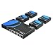 OREI 1x4 HDMI Extender Splitter Over Single Cable CAT6/7 1080P With IR Remote EDID Management - Up to 132 Ft - Loop Out - Low Latency primary
