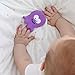Baby Teething Toys - Adorable Violet Octopus - Best Sensory Learning Teether for Girl Or Boy Infant Newborn 3/6 / 12 Months / 1 Year Old - BPA Free Silicone - Cool Baby Shower Gifts