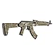 GunSkins AK-47 Rifle Skin Camouflage Kit DIY Vinyl Wrap with precut Pieces (A-TACS FG)