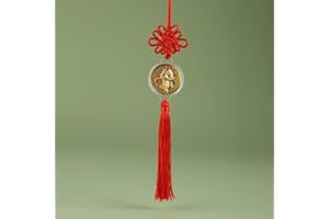 KEKAFU 1 Pc 2024 Year of The Dragon Zodiac Dragon Ornaments Chinese Souvenir Car Hanging Pendant for Car Interior Decoration Gifts