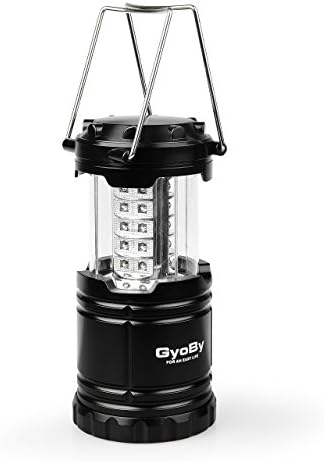 LED lantern by Gyoby-waterproof 30 led lantern - Super bright lamp , portable, Stretchable and lightweight - proper for camping, reading, fishing, car repairs and other indoor and outdoor activities
