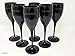 Veuve Clicquot Black Acrylic Plastic Champagne Glass Limited Edition