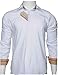 BURBERRY Brit Men's Henry Slim Fit Dress Shirt (Large, White)