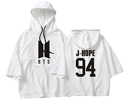 BTS 2017 New Logo Hoodie Bangtan Boys Suga Jimin V Jung Kook Hooded Shirt