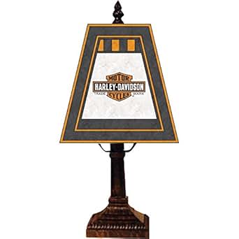 Kichler Lighting 70357 New Traditions 26.5-Inch Portable ... Harley-Davidson Art Glass Lamp - 14 1/2in.H, 60 Watt ...