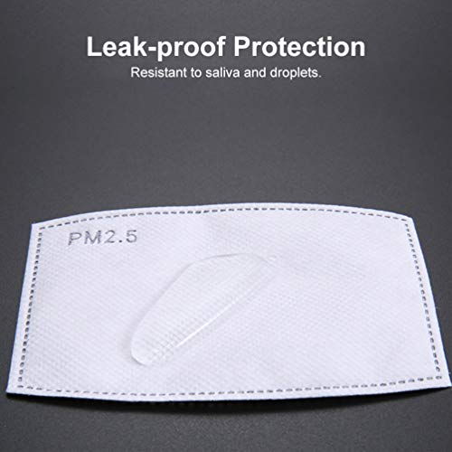 Neck Gaiter Tube Scarf Mask with Safety Carbon Filter, Multifunctional Headwear Face Mask for Women Men