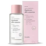 Hanskin Real Complexion Hyaluronic Skin Essence - Hyaluron Acid, Moisturizing, Glowing, Soft & Fragrance-Free. Hanskin Official. [300 ml]