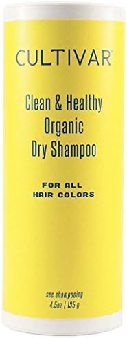 CULTIVAR Clean &amp; Healthy Organic Dry Shampoo For All Hair Colors 4.5 oz