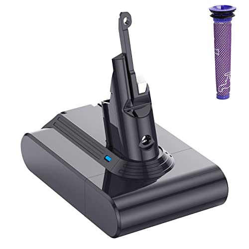 Yagu Upgraded Dyson V7 Battery Replacement 5000 mAh for Dyson V7 Animal