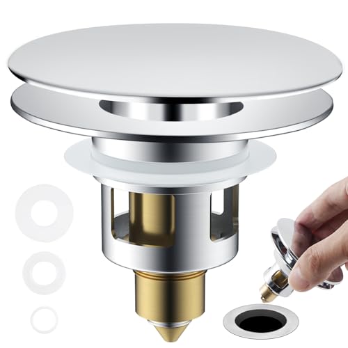 Sink Drain Stopper Strainer Chrome