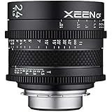 ROKINON XEEN Cf 24mm T1.5 Pro Cinema Lens with Carbon Fiber Construction & Luminous Markings for Canon EF Mount