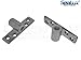 SeaLux Marine 316 Stainless Steel Side Mount Oarlock Sockets for 1/2
