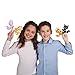 WowWee Fingerlings Light-Up Baby Black Panther and Mini