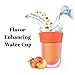 Scent Flavored Peach cup - The cure for boring water!
