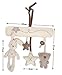UNKE Baby Music Plush Activity Crib Stroller Soft Toys Rabbit Star Shape
