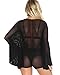 iHeartRaves Black Sheer Mesh Zip-Up Dark Angel Romper with Wings (Small)