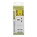 AGPtek Portable Power Strip [UL Listed] Travel Charger Surge Protector with 5V 1A/2.1A 4 Port USB Charging Port with 1.5M/5ft Power Supply Cord, Input From 100v to 240v Power Sockets