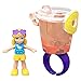 Polly Pocket Polly with a Tropical Smoothie Ring Tiny Takeaway