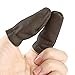 BUTUZE Cowhide Felting Thimbles -10 Pieces Felting Finger Protectors -Leather Finger Cots for Leather Craft DIY/Leather Sewing/Leather Working