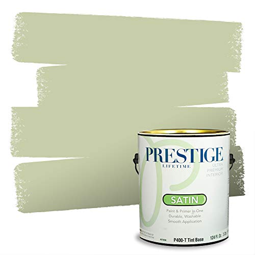 PRESTIGE Paints Interior Paint and Primer In One, 1-Gallon, Satin, Comparable M…