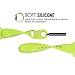 MoKo Apple Watch Band Series 1 Series 2, Soft Silicone Replacement Sports Band for 42mm Apple Watch 2015 & 2016 All Models, GREEN (Not fit 38mm Versions)