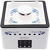 Boltwin Portable Home HEPA Filter Air Purifier 3 in 1 with Innovative Ceramic Ashtray Design, Desktop Negative Ion Cleaner, 8000mAh Battery for Smokers, Second Hand Smoke, Pets, PM 2.5 Purification