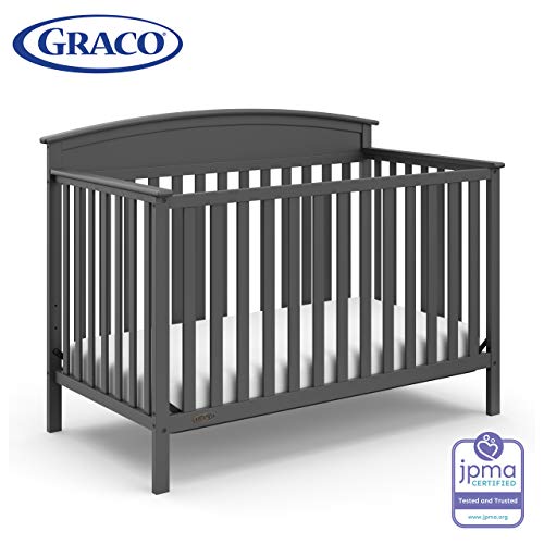 image for Storkcraft Graco Benton 4-in-1 Convertible Crib - Easy Assembly & Simp