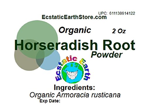Organic Horseradish Root Powder ~ 2 Ounce Bag ~ Armoracia rusticana