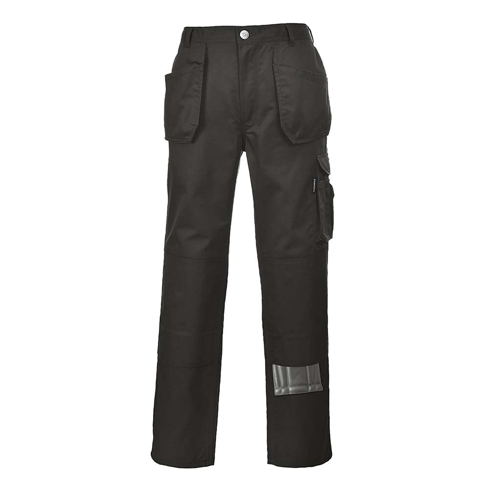 Portwest Slate Holster Trouser, Size: M, Colour: Black Tall, KS15BKTM