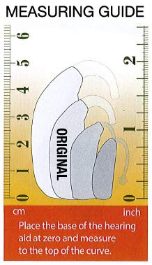 Ear Gear Original Hearing Aid Comfort, Protection & Security Clip – Fits Hearing Instruments 1.25” to 2” – Secure Your Hearing Amplifier – Protect From Sweat, Dirt, Moisture, Loss & Wind Noise
