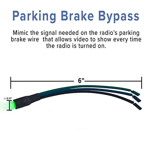 DIYBypass Parking Brake Bypass for All Sony & Boss Radio Models XAV