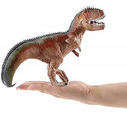 SuperToy Relastic Squeezable Big Dinosaur Toy with Real Sound for Kids (Multicolour)