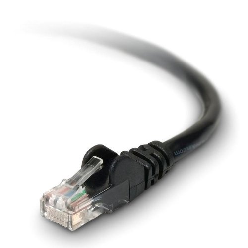 Belkin, Patch Cable Rj-45 (M) Rj-45 (M) 5 Ft Utp Cat 6 Molded, Snagless Black B2b For Omniview Smb 1X16, Smb 1X8, Omniview Smb Cat5 Kvm Switch 