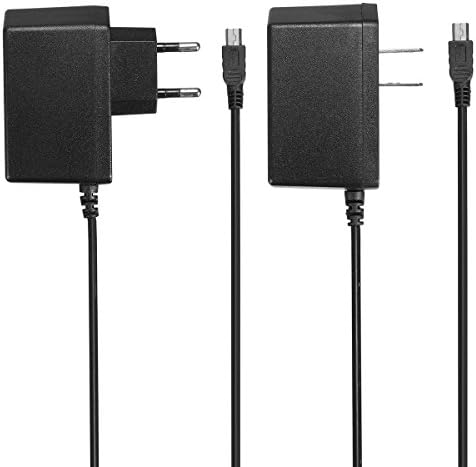 5V 1A Mini USB Wall Charger AC Power Supply Adapter EU/US Plug for GPS MP3 Radio Speaker Camera etc (Random: Adaptor)