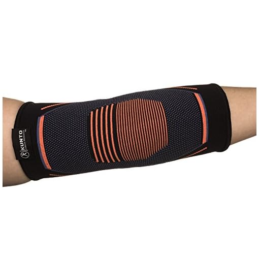 Kunto Fitness Elbow Brace Compression Support Sleeve (Shipped From USA) for Tendonitis, Tennis Elbow, Golf Elbow… - Image 6