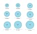 SunnyHouse Jewelry His or Hers Matching Set Heart Beat Chart Titanium Couple Wedding Band Ring