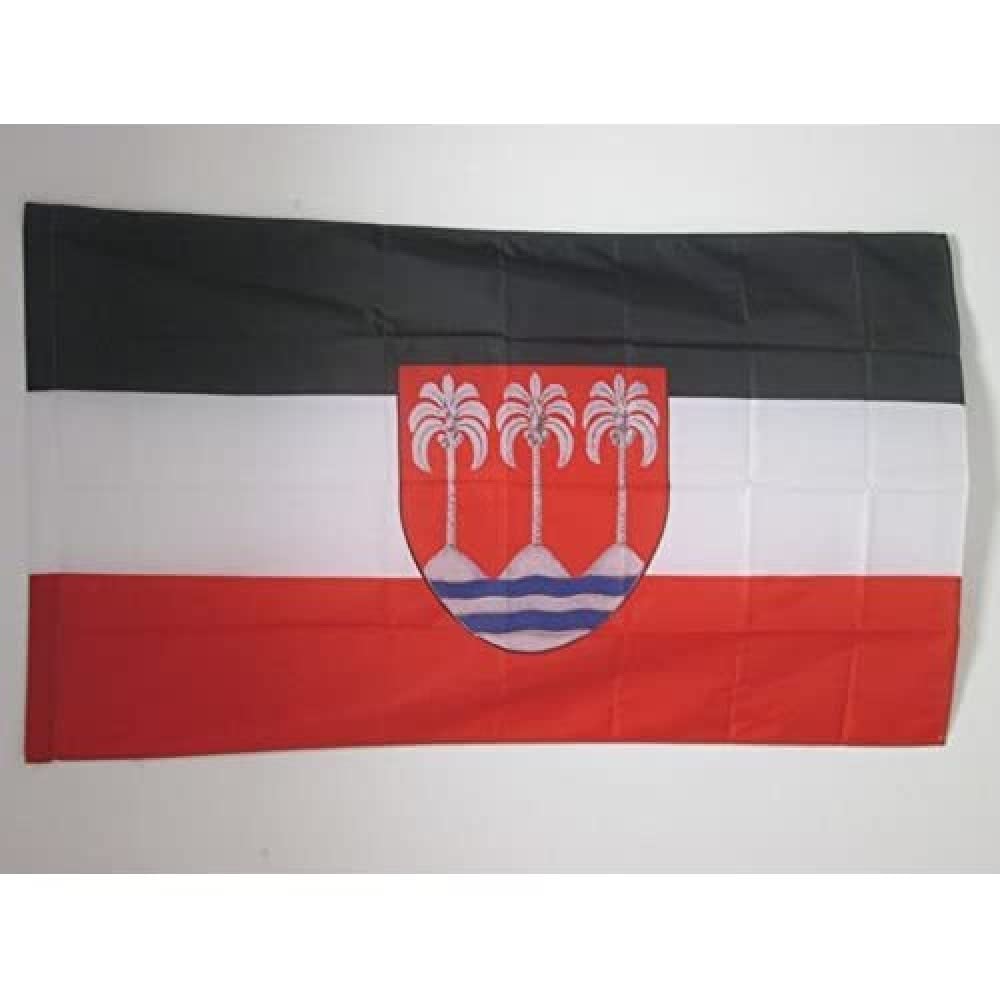 AZ FLAG - German Samoa 1900-1920 Flag - 3x5 Ft - Deutsch-Samoa Banner with Sleeve - 100% Polyester - Fade Resistant - Vivid Colors - 3' x 5' Feet - 150x90 Cm