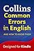 Collins Common Errors in English