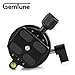 Gemtune Leveling Base DY-60i with Quick Release Clamp and Plate,Offset Bubble Level Replaces Sunwayfoto DYH-66i RRS,Benro,Kirk,Markins,Arca comaptible