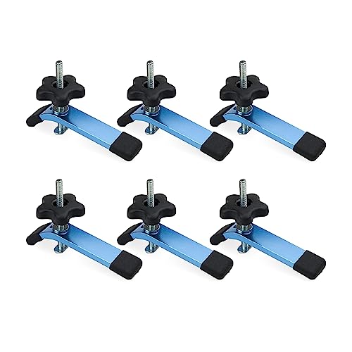 POWERTEC 71168-P3V T-Track Hold Down Clamp, 5-1/2" L x 1-1/8" W, 6