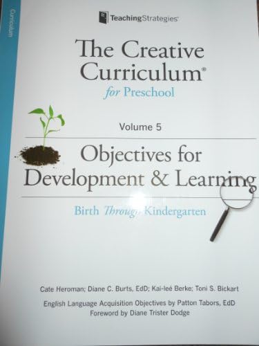 The Creative Curriculum for Preschool 6th edition Volume 6