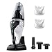 Homasy Upgraded Handheld Vacuum Cleaner Cordless, Powerful Lightweight Cyclonic Suction Cleaner, Rechargeable Quick Charge, Wet Dry Vacuum Cleaner for Pet Hair, Home and Car Cleaning