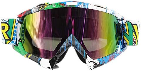 MINIKATA Ski Goggles, Snowboard Goggles UV Protection, Snow Goggles Helmet Compatible for Men Women Boys Girls Kids, Anti Fog OTG