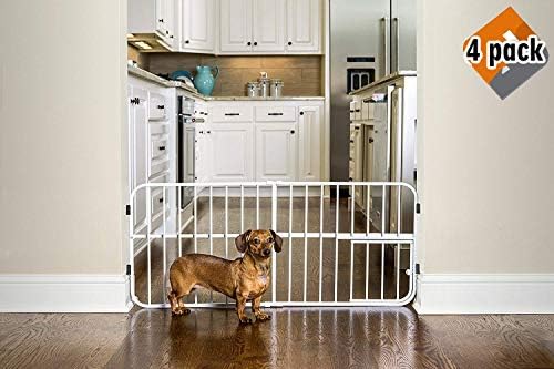 Carlson Pet Products Lil' Tuffy Expandable Gate with Small Pet Door