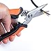 Multi-Purpose Electrician Scissor - Non-Slip Comfortable Handle, 7 Inch Carbon Steel Shears, SELF Expandable Spring - Easy Cutting Electrical Cable Notch, Snip Fiberglass Wire, Crimping Telecom Cable